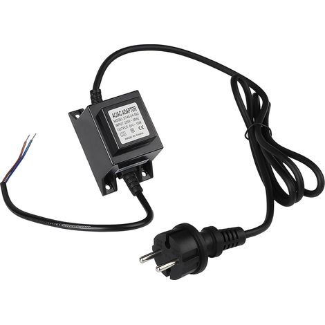 Transformateur LED Étanche 24 V 15 W IP68 Driver Extérieur Piscine 220 V-50 Hz/AC (1/5)