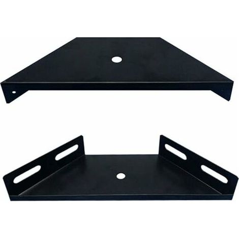 2 x Corner Bracket Corner Bracket Trapezoidal Plate Corner Clamp Corner Bracket Bed Frame Accessories Furniture Fixing Corner Connector, Bed Gusset 230x100x35mm (1/5)
