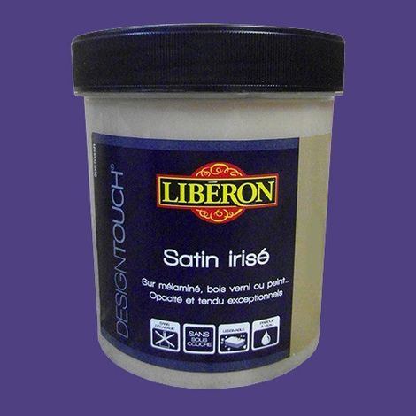 LIBÉRON Peinture Design Touch 0,5L Orchidée Satin irisé 0,5 L (1/2)