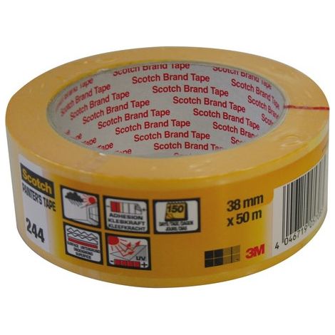 Ruban Masquage Jaune 3m 244 Haute Précision Pour Bords Nets - 3m
