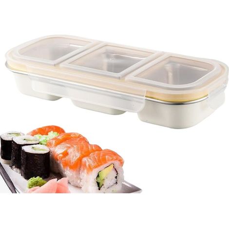 Lunchbox aus Edelstahl – Tragbarer Snackbehälter mit Deckel. Metallener Lebensmittelbehälter für Kinder, Jugendliche, Schule, Arbeit, Essenszubereitung, Reisen usw. (1/5)