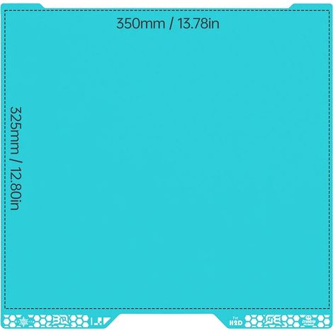 Piastra di costruzione, elevata adesione, design resistente, Glacier-a, 1 pezzo (1/2)