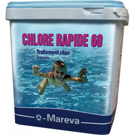 Traitement chlore choc REVA-KLOR Rapide 60 seau 10kg