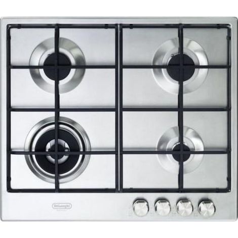 De’Longhi SLF 460 LX plaque Acier inoxydable Intégré 60 cm Gaz 4 zone(s) (1/2)