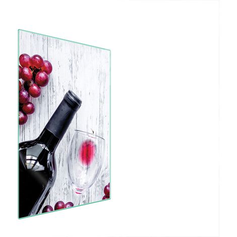 Glasschneidebrett 35x52 Trauben