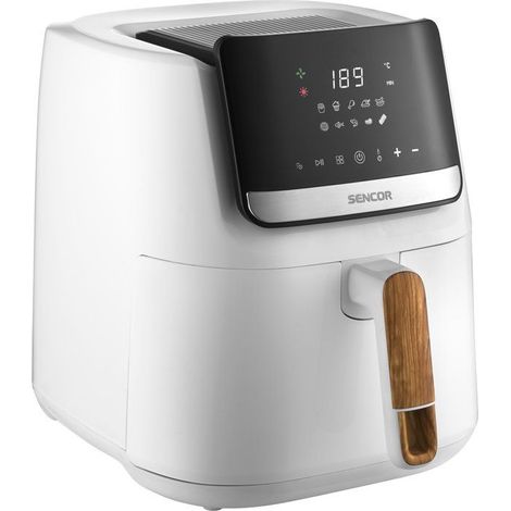 Sencor SFR 6551WH-EUE3 Vita Friteuse à air chaud 6,5 L 1600 W Blanc bois (1/3)