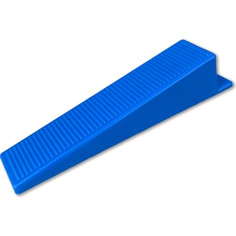 Diamwood – Cales autonivelantes pour carrelage – Lot de 250 pièces – Largeur 23 mm, Longueur 88 mm, Hauteur réglable 0 à 16 mm – Pose précise et rapide
