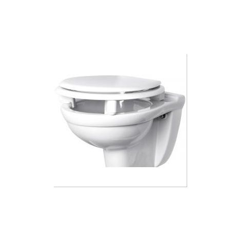 Abattant bois double Tradition réhaussé 70mm Olfa NF