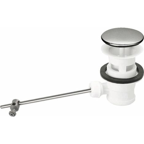Bonde de lavabo automatique, clapet inox recouvrant - NICOLL : 0201005