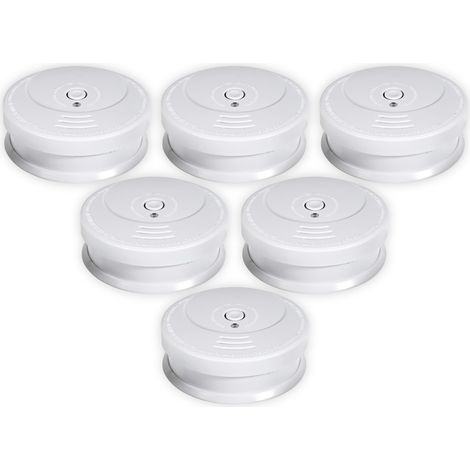 Détecteurs de fumée CORDES GS506, 6 pièces