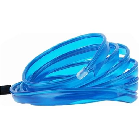 Ruban LED intérieur voiture 3m flexible USB ambiance néon bleu universel éclairage atmosphère unique (1/5)