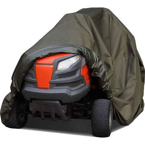140x66x91CM Riding Mower Cover, Waterproof, Heavy Duty, Durable, UV and Water Resistant for Indoor and Outdoor Riding Garden Tractor (Green) (1/5)