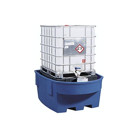 Cubeta colectora de PE para contenedores depósito IBC/KTC  con
