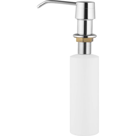 DISPENSADOR DE DETERGENTE LÍQUIDO PARA LAVAVAJILLAS CROMADO ZZZ 000D (1/2)