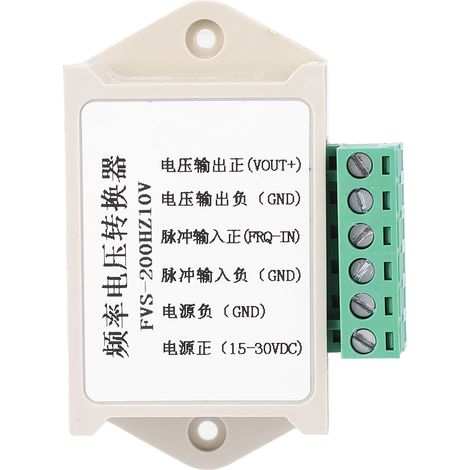 Frequency to Voltage Converter Module 0200Hz to Analog Voltage Module 5mA(FVS-200Hz10V) (1/5)