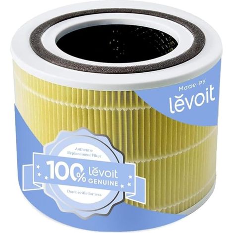 1 Filtre De Rechange Core 400S-RF, Technologie HEPA H13, Charbon Actif, Pour Purificateur Levoit Core 400S (1/5)