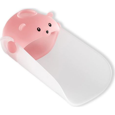 Rallonge de robinet pour enfants - Rallonge d'évier anti-éclaboussures universelle, qualité supérieure, accessoire idéal pour le lavage des mains des tout-petits, des bébés et des enfants (rose) (1/4)