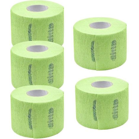 5 rouleaux de bandelettes de cou jetables