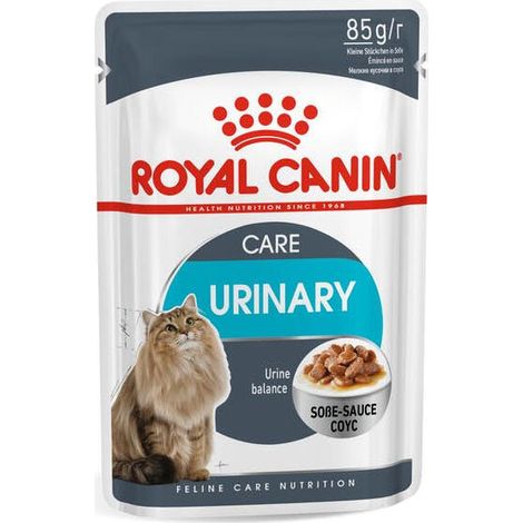 ROYAL CANIN URINARY CARE 85g (Salsa) para gatos ayuda a mantener (1/2)