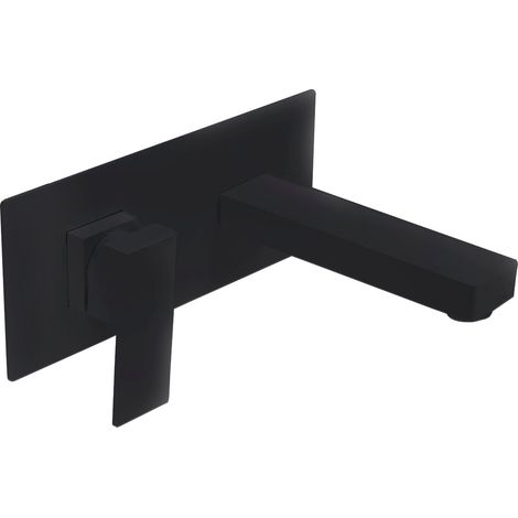 Monocommande Encastré Carré Lavabo Suiza Noir Mat Imex Imex Gle020 Ng (1/6)