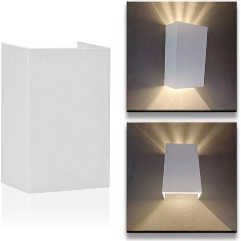 Applique LED 10W per Interno ed Esterno, Doppia Luce, IP65 4000k