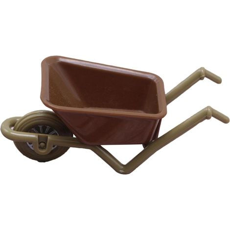 Carriola in miniatura, carriola giocattolo per bambini, graziosa mini carriola da giardino, set da gioco decorativo in legno, carrello da gioco, decorazione a forma di carriola da giardino (1/5)