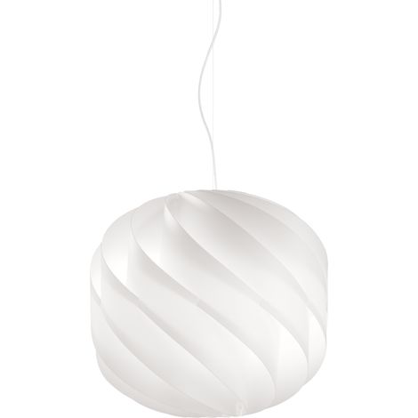 Sospensione Da Esterno Moderna Globe Polilux ® Bianco 1 Luce E27 D40Cm (1/2)