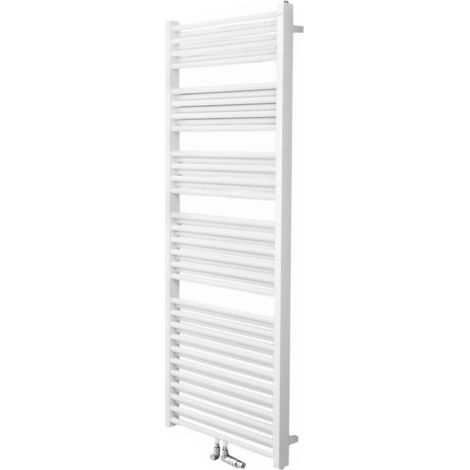 Zehnder Radiateur de salle de bain Zeno, 1671x750 mm (HxL), Raccordement central / latéral, Double couche, ZND-170-075-05, ZZ600375B100000