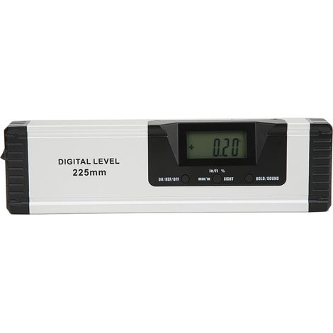 Digitale rote Laserwasserwaage – 225 mm, magnetisches Lineal aus Aluminiumlegierung (1/5)
