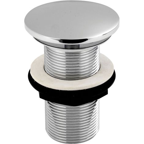 Round Free Running Basin Waste - Chrome