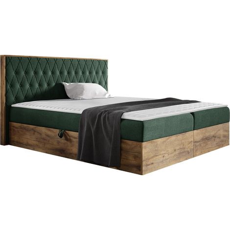 Cama continental Navis II, Faro 7, Continental, Doble, 200x200, Tapiz, Somieres, 208x208x103cm (1/5)