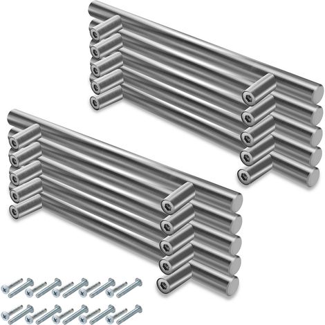 Randaco Schrankgriff Möbelgriffe Küchengriffe Türgriff Küchengriff 156x96x10MM 10 Stück