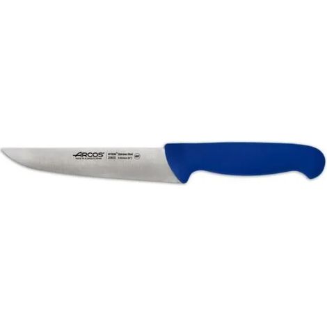 Coltello da cucina Arcos 2900 - Prof 290523 in acciaio inox Nitrum e mango ergonomico blu Polipropilene e 13 lama cm, coperchio del display