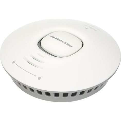 Détecteur de fumée WiFi Capteur incendie intelligent Alarme sans fil 85dB Application Tuya Smart Life pour maison (1/5)