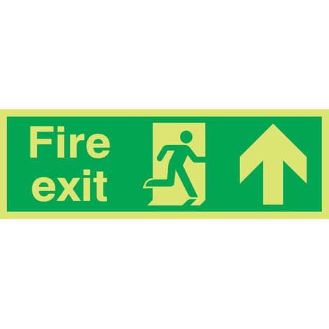 Panneau issue de secours RS PRO "Fire Exit", Plastique ( Prix pour 1 )