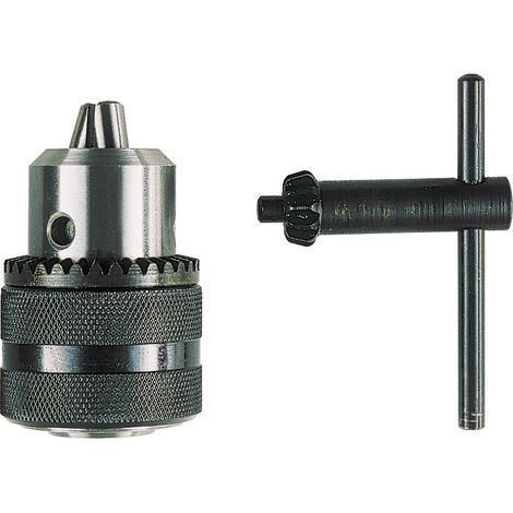 Mandrin à couronne dentée profesionnelle 1,5 à 13 mm DIN6389 B16 avec clé MW-Tech TKBK13B16