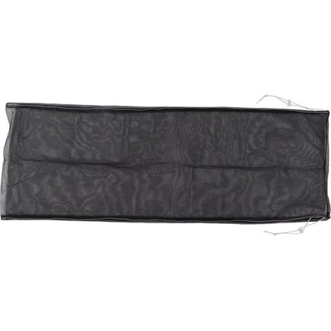 Jeffergarden Filet de protection en nylon pour cage à oiseaux, réglable, anti-poussière et anti-graines, pour perroquets, perruches et aras (noir) (1/5)