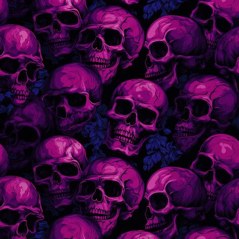 Tela Oxford decorativa para exteriores - Motivo de calavera I DX5013 (1/5)