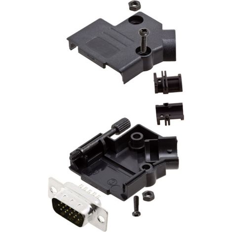Amphenol L17D45PK-P-15+L717HDA26P D-SUB Stiftleisten-Set 45 ° Polzahl: 26 Lötkelch 1 St.
