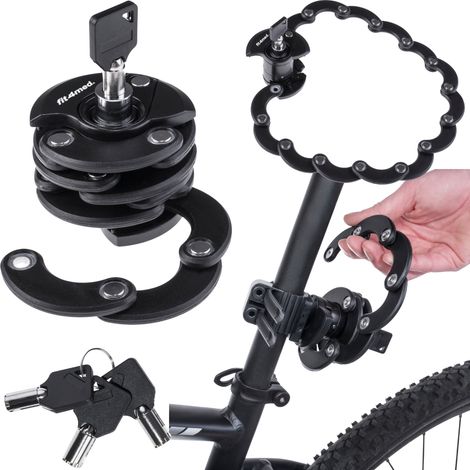 Lucchetto a U per bicicletta, 60 cm