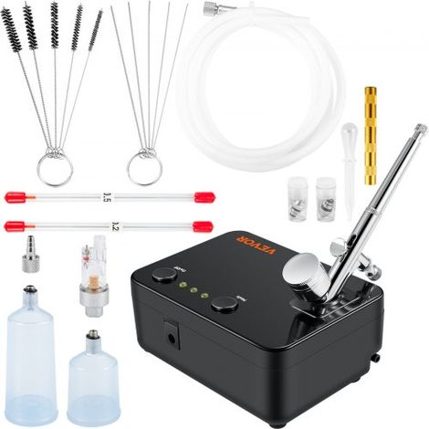 Compresseur Aérographe Professionnel Kit Aérographe Complet (1/5)