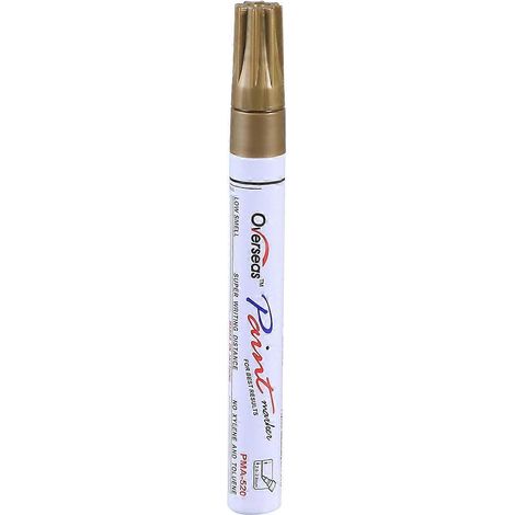 Stylo marqueur de retouche pour réparer les rayures de peinture automobile (doré)-14.00X1.80X1.80CM-Golden (1/4)