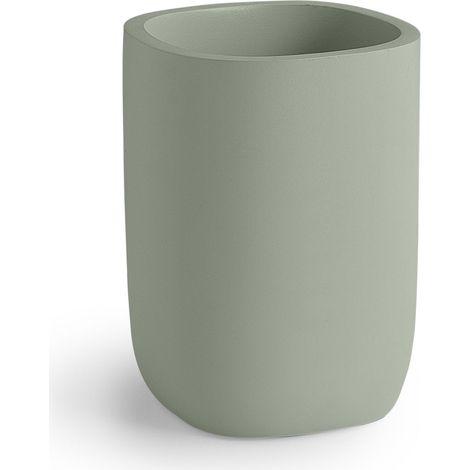 GEDY YL980700000 YLENIA Portacepillos verde mate - ref: YL980700000 (1/2)