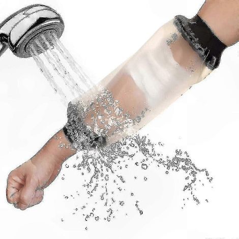 Housse de douche imperméable et réutilisable pour cathéters IV - Protection pour cathéters PICC de chimiothérapie (1/5)