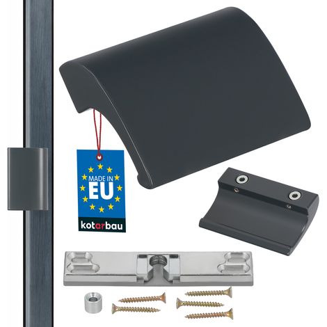 Maniglia in alluminio Balk DE LUXE RAL7016 ANTRACITE + FRIZIONE (1/5)