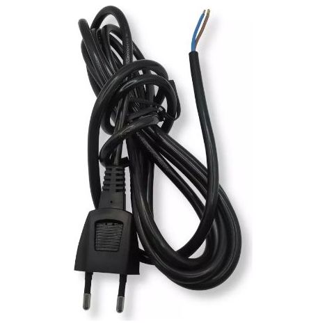 EU 230V 2,7M 2X0,75MM H05 VV-F Netzkabel für PSM 200AES und BOSCH Schleifmaschinen - 2604460259