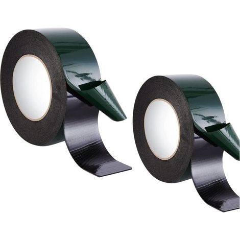 Double Sided Foam Tape, Waterproof Foam Sponge Tape Roll for Durable Mounting and Suitable for Automotive, LED, Molding, Sealing 10m (25mm) (1/5)