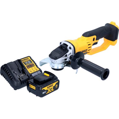DeWalt DCG 412 M1 Akku Winkelschleifer 18 V 125 mm + 1x Akku 4,0 Ah + Ladegerät (1/5)