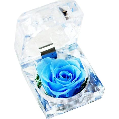 Rose éternelle parfumée à vie, fleur décorative pour femme, cadeau idéal pour la fête des mères, Saint-Valentin, mariage romantique, décoration intérieure. (1/4)