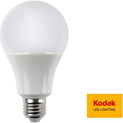 Kodak Lampadina led luce naturale 12W E27 bulbo A60 latteo 71052-EU-4000K-NDIM (1/3)